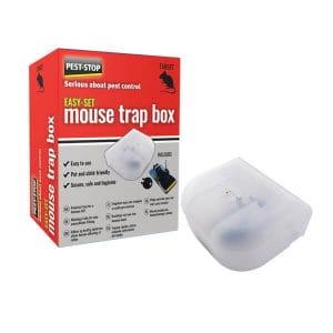 easy set mouse trap in a box