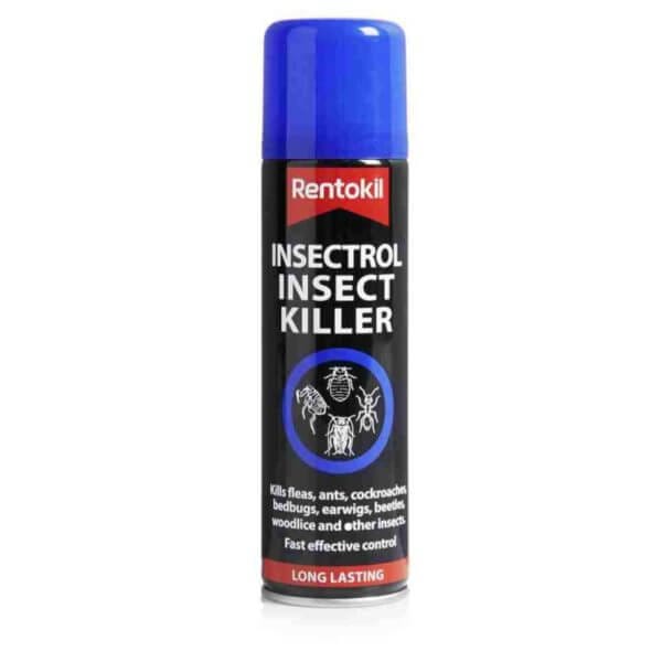 Insect killing outlet spray